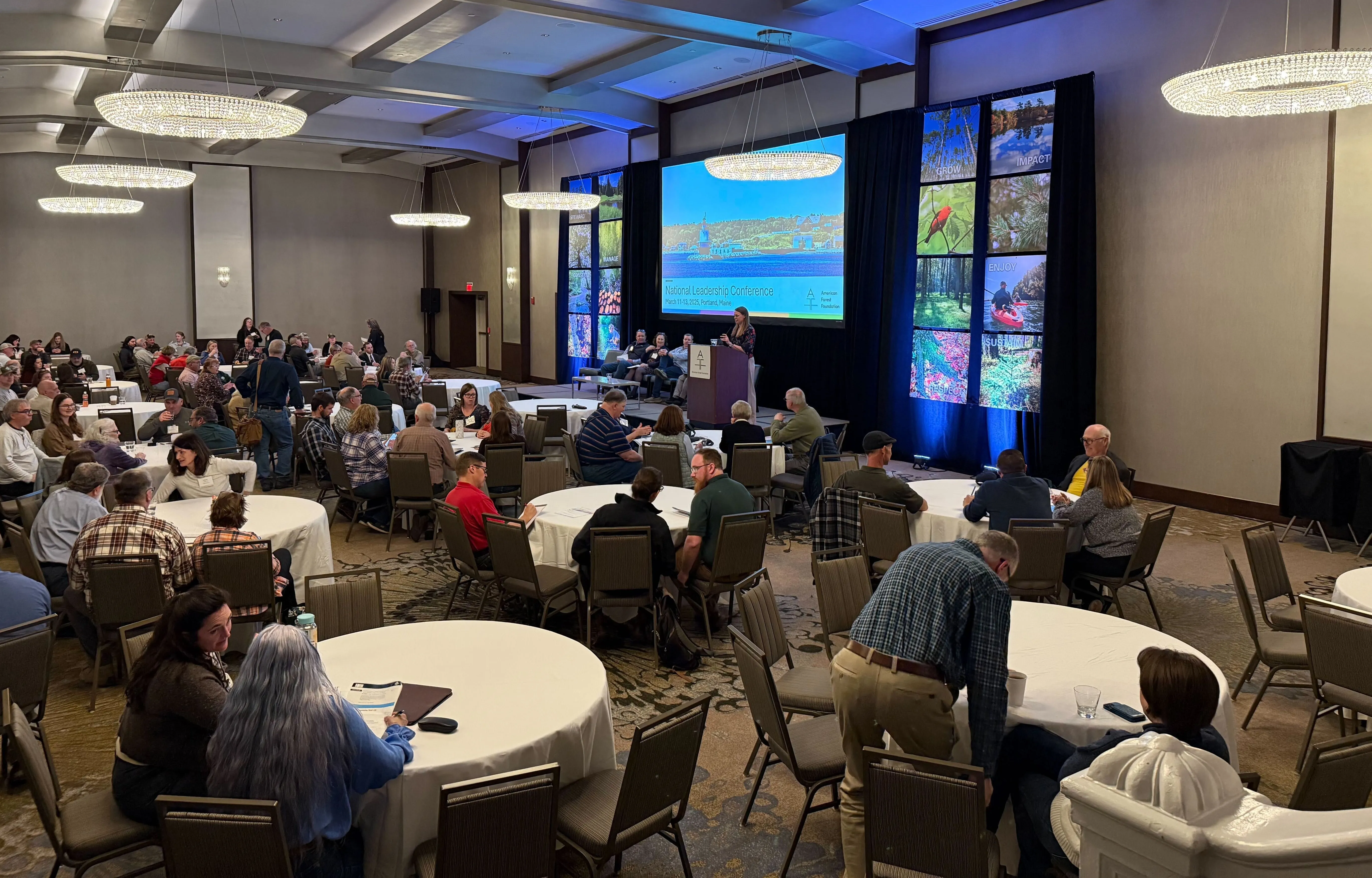 Attendees at 2025's American Forest Foundation National Leadership Conference